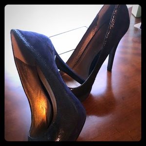 Royal blue stiletto